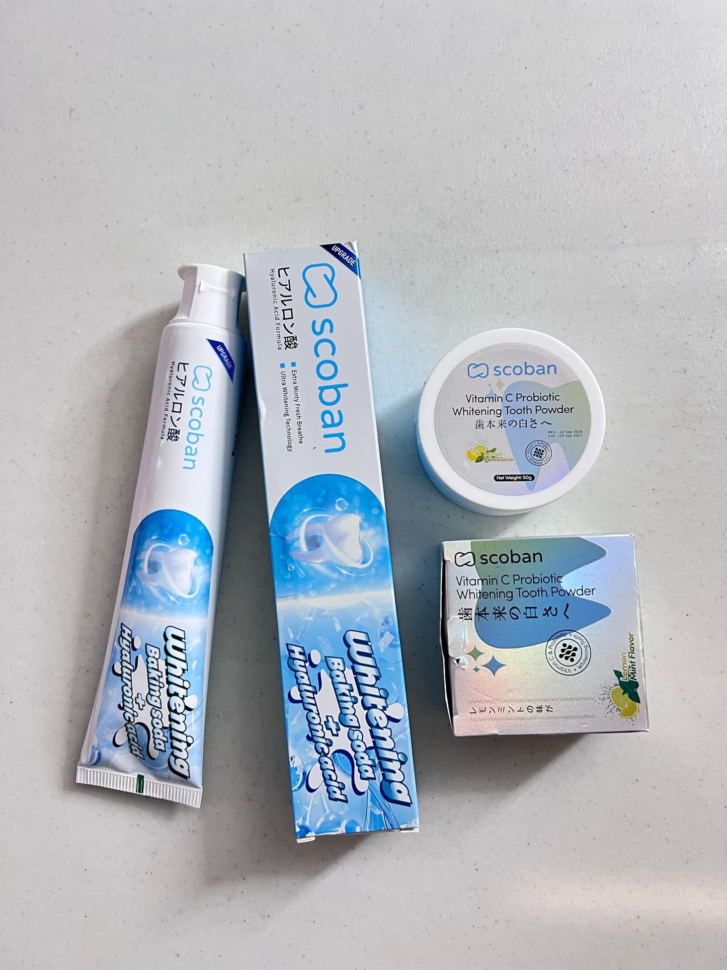 SCOBAN - Toothpaste and Tooth Powder