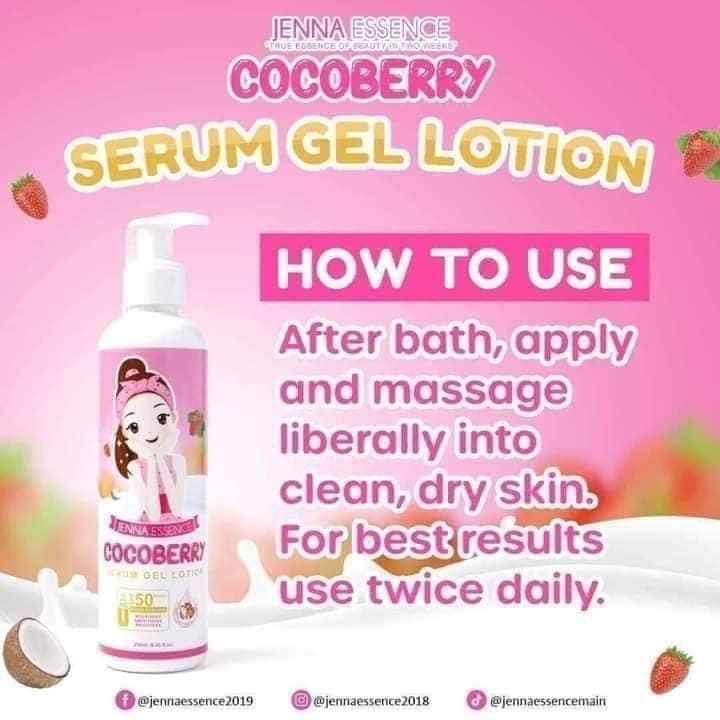 Jenna Essence - Cocoberry Serum Gel Lotion