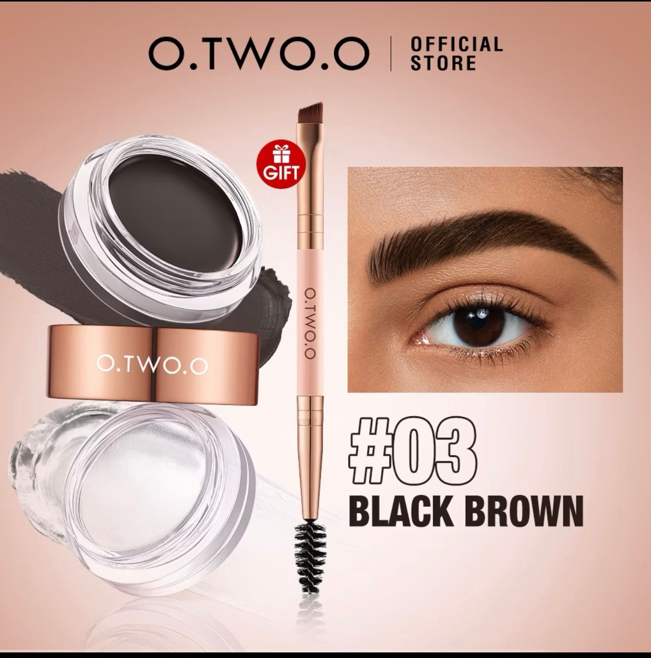 O.TWO.O - Eyebrow Cream Shaping Eyebrow Wax