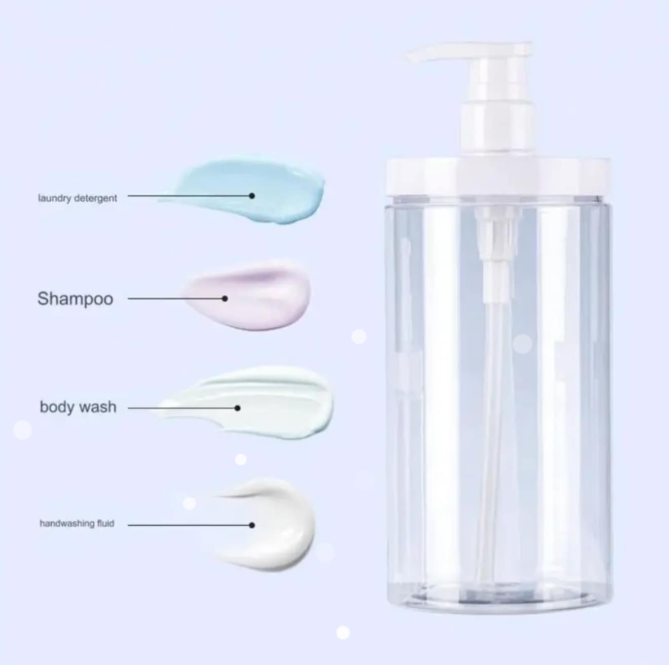 Mix Bottle 1000ml Wide Opening