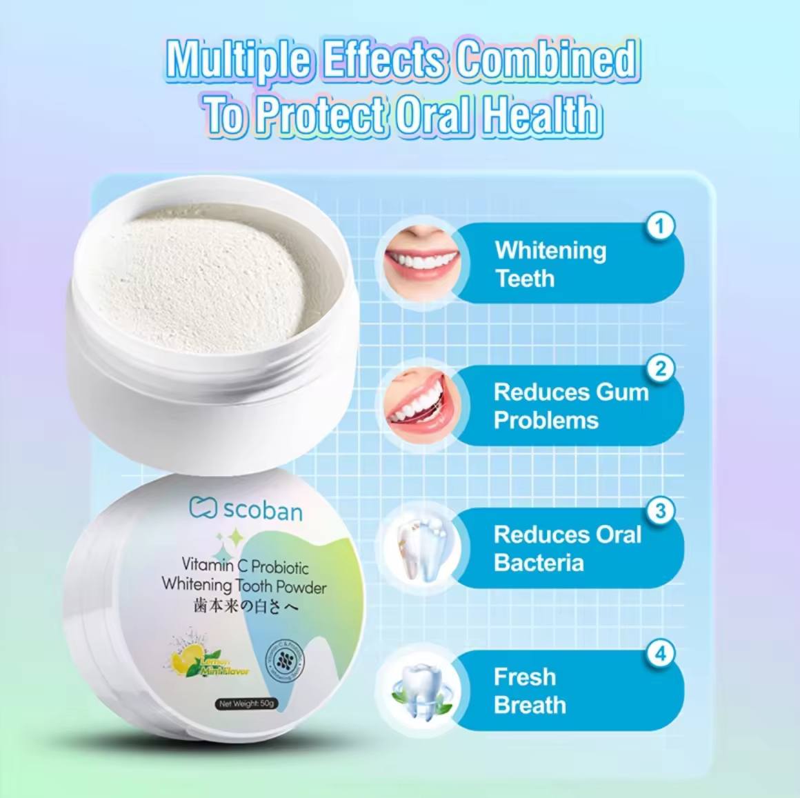 SCOBAN - Toothpaste and Tooth Powder