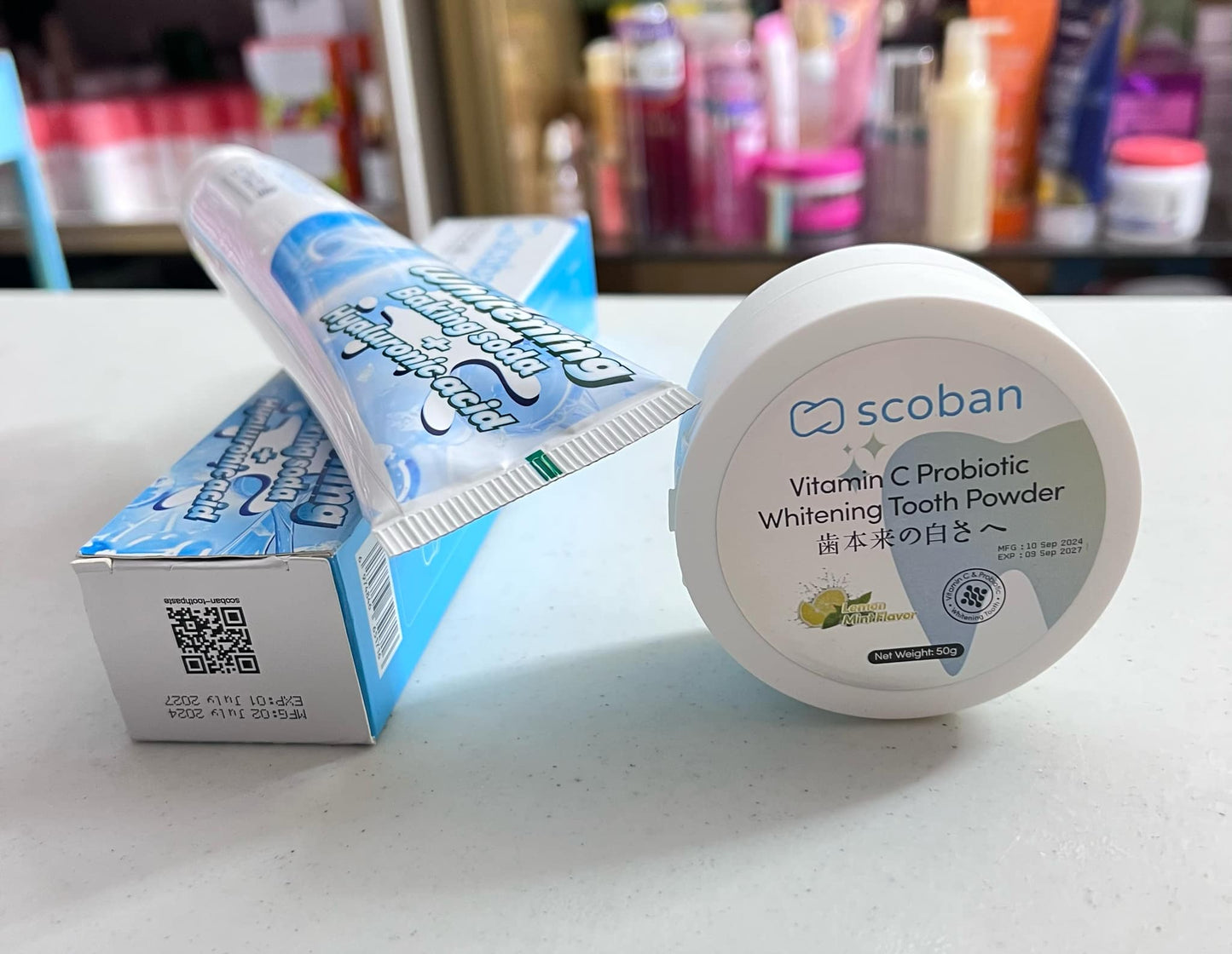 SCOBAN - Toothpaste and Tooth Powder