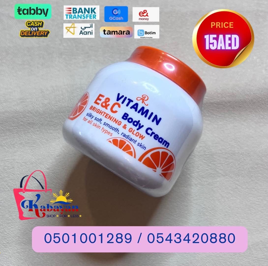 AR VITAMIN E&C BRIGHTENING & GLOW BODY CREAM