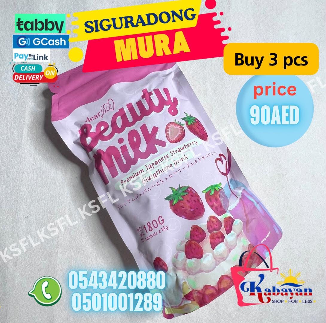 BEAUTY MILK PREMIUM JAPANESE STRAWBERRY