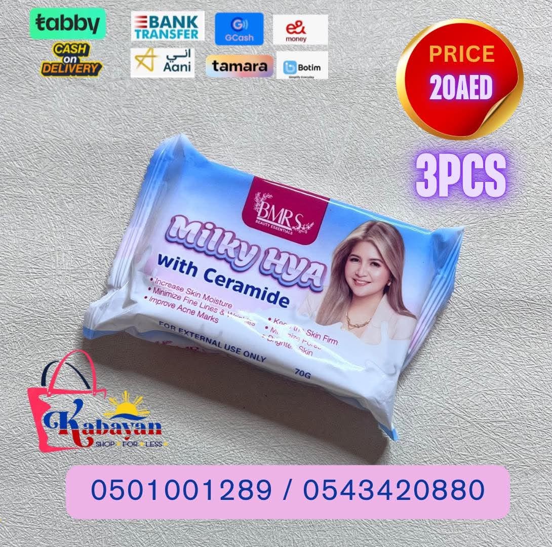 BMRS MILKY HYA WITH CERAMIDE SOAP
