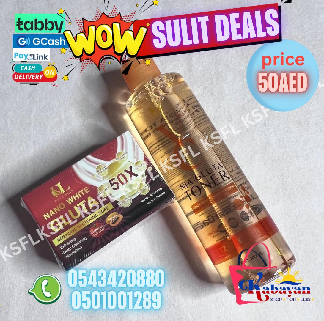 DELI SKIN VC TONER + SOAP