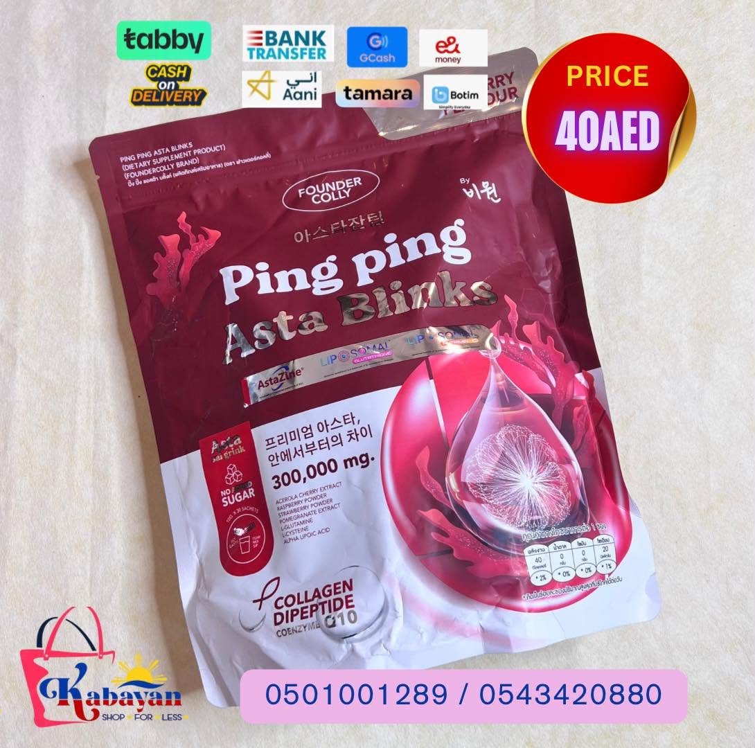FOUNDER COLLY PING PING ASTA BLINKS