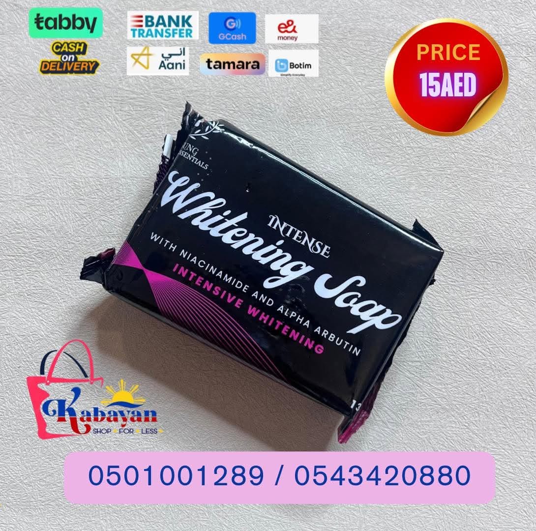 INTENSE WHITENING SOAP WITH NIACINAMIDE AND ALPHA ARBUTIN SOAP