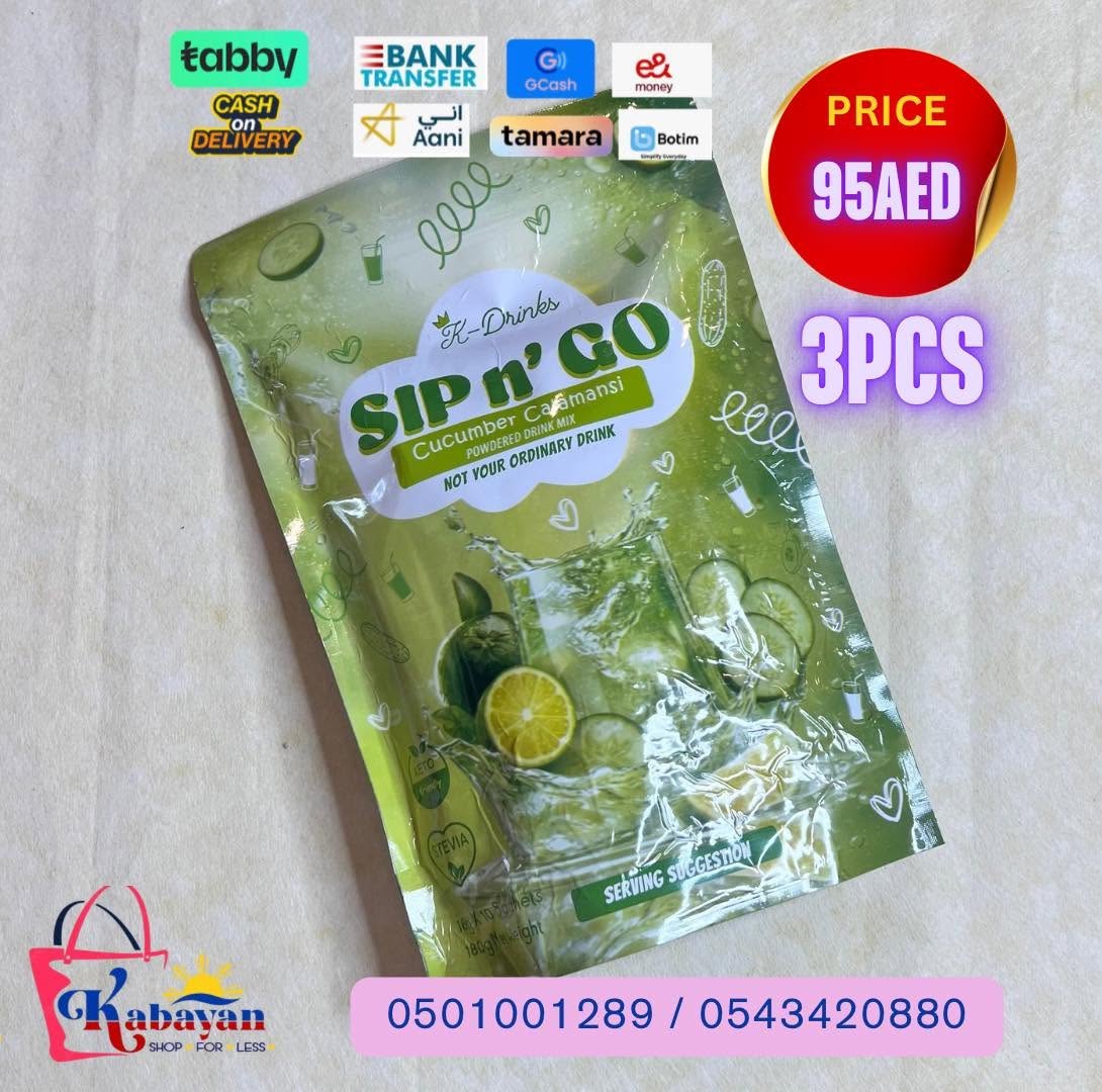 K DRINKS SIP N GO CUCUMBER CALAMANSI