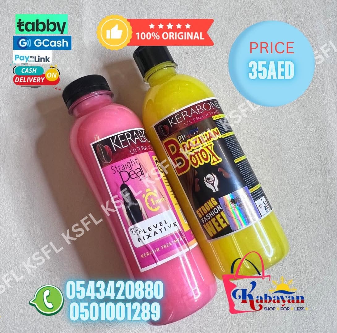 KERABOND ULTRA IONIC KERATIN TREATMENT + BRAZILLIAN BOTOX HAIR TREATMENT