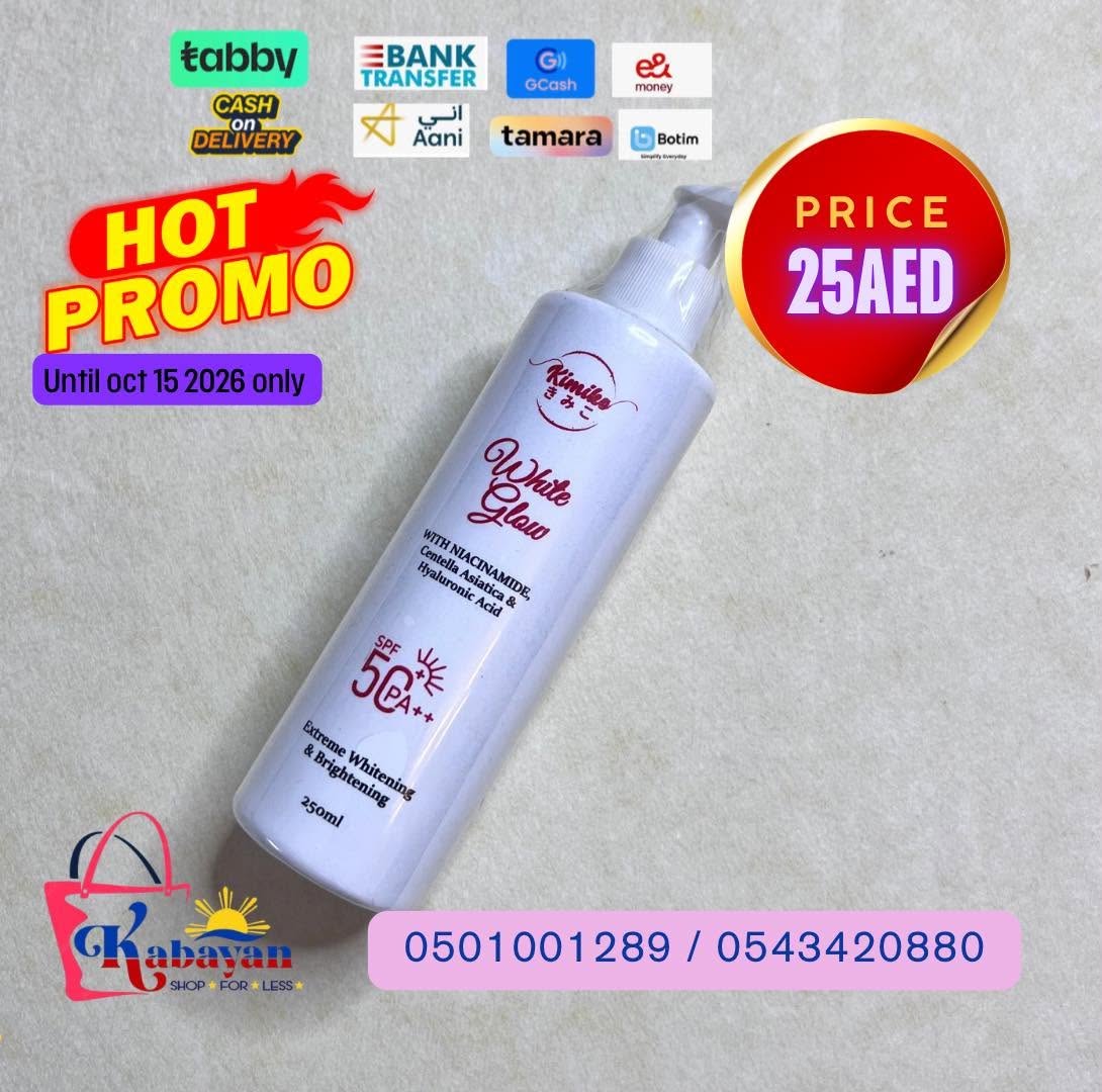KIMIKO WHITE GLOW EXTREME WHITENING & BRIGHTENING