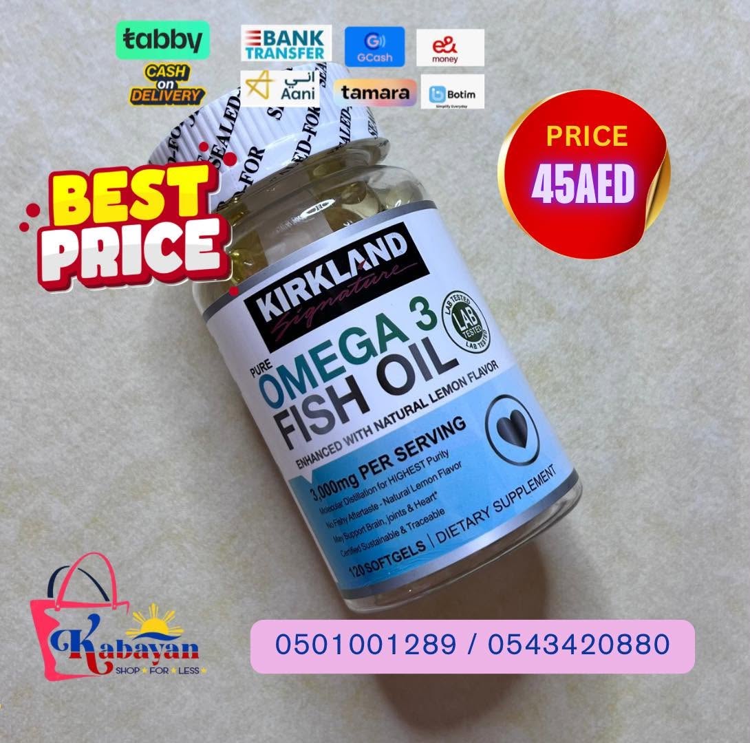 KIRKLAND SIGNATURE OMEGA 3 FISH OIL