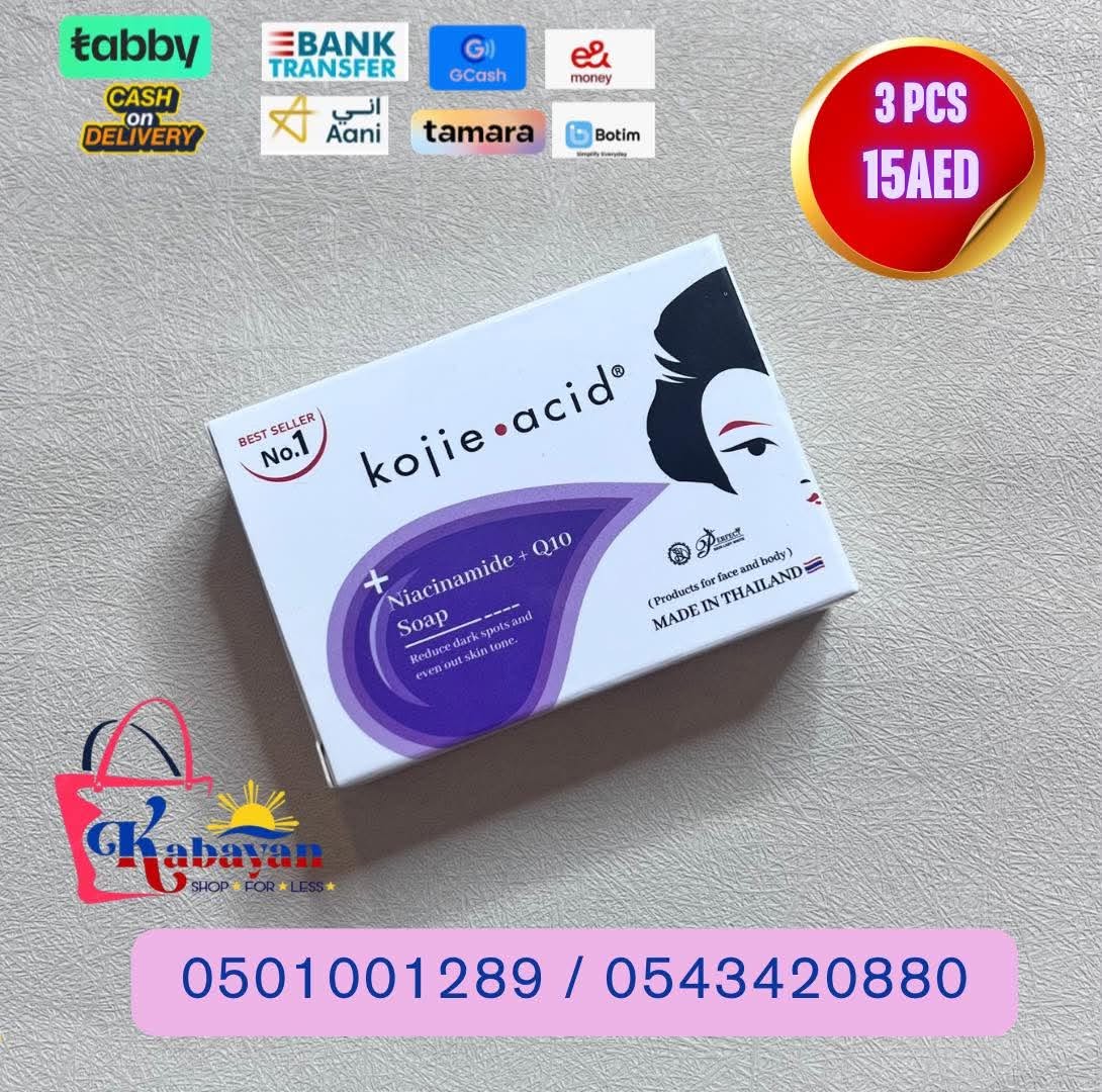 KOJIE ACID NIACINAMIDE + Q10 SOAP