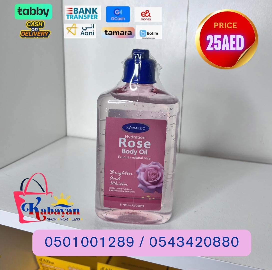 KORMESIC HYDRATION ROSE BODY OIL