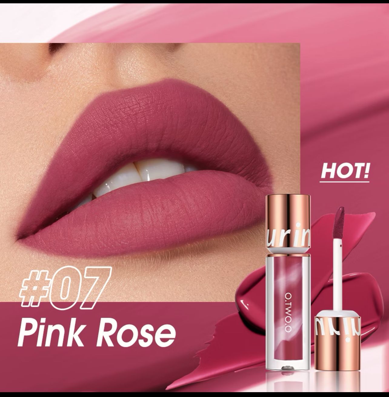 O.TWO.O - Lip Tint Matte Lolepop Lipgloss