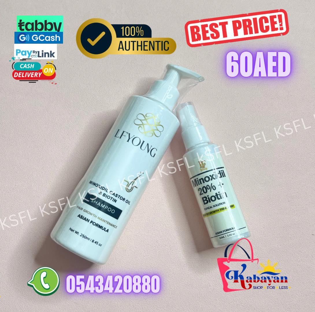 LF YOUNG SHAMPOO + MINOXIDIL 20% TREATMEANT