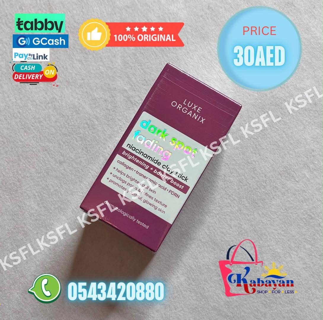 LUXE ORGANIX DARK SPOT FADING NIACINMAIDE CLAY STICK
