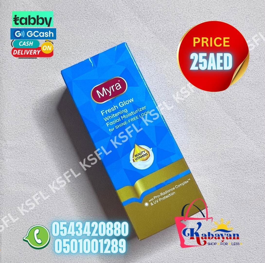 MYRA FRESH GLOW WHITENING FACIAL MOISTURIZER