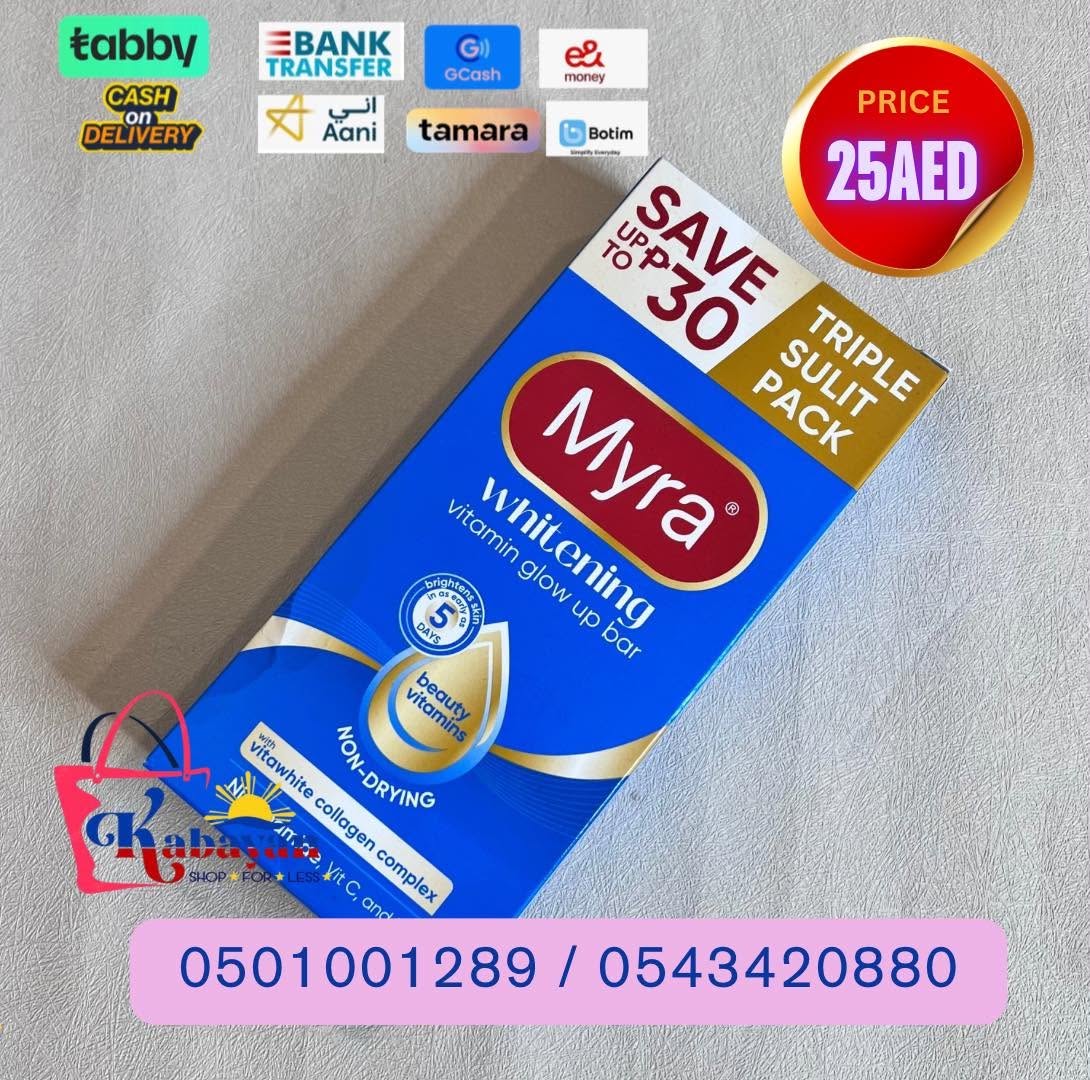 MYRA WHITENING VITAMIN GLOW UP BAR