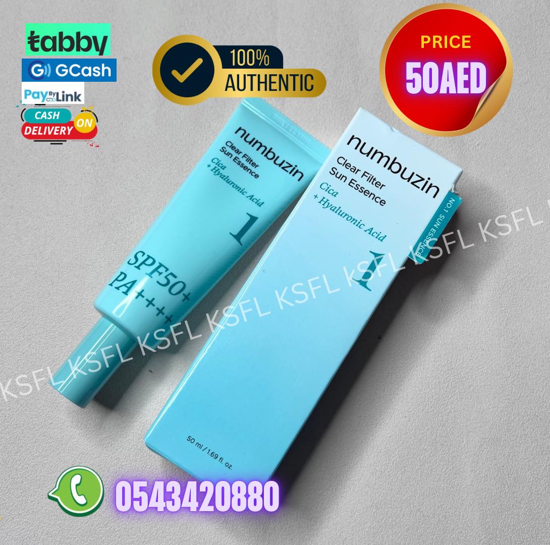 NUMBUZIN CLEAR FILTER SUN ESSENCE