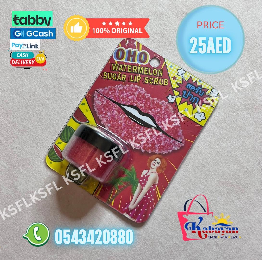 OHO WATERMELON SUGAR LIP SCRUB