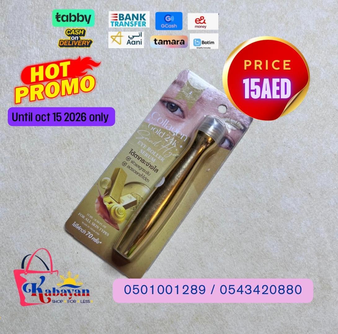 PRECIOUS SKIN COLLAGEN GOLD 24K EYE ROLLER SERUM