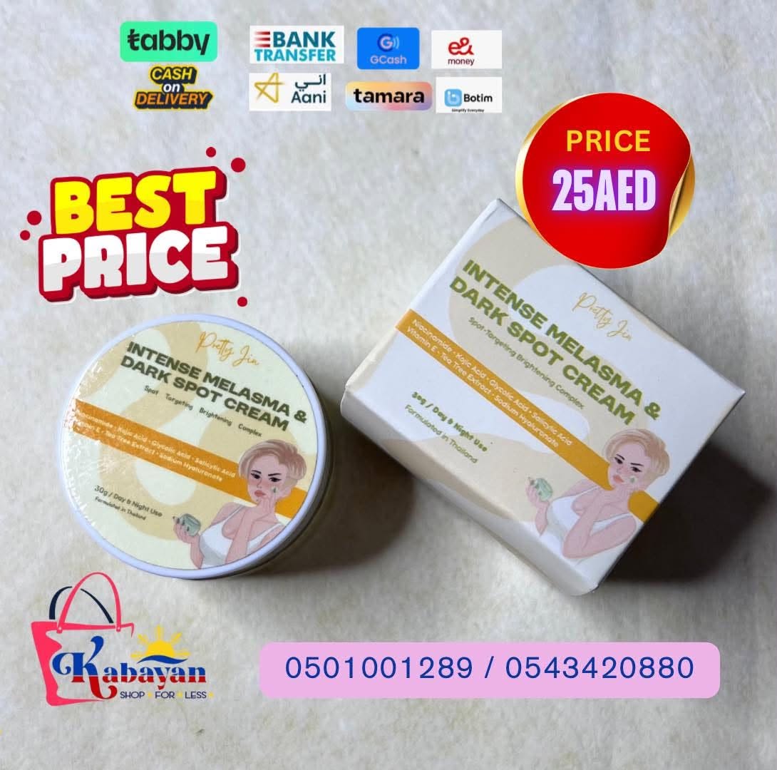 PRETTY JIN INSTENSE MELASMA & DARK SPOT CREAM