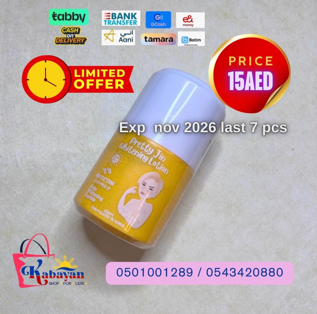 PRETTY JIN WHITENING LOTION