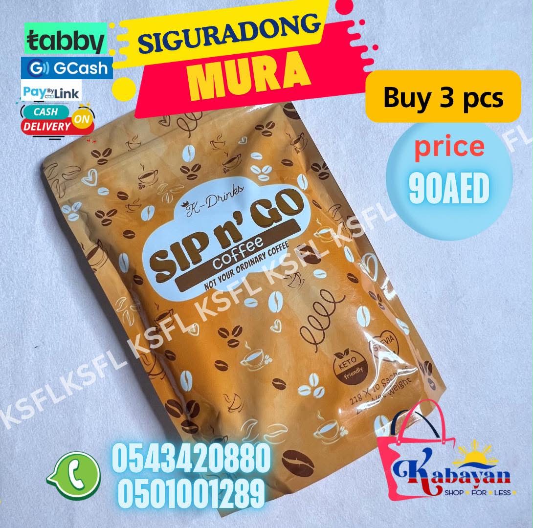SIP N GO COFFEE 10 SACHET