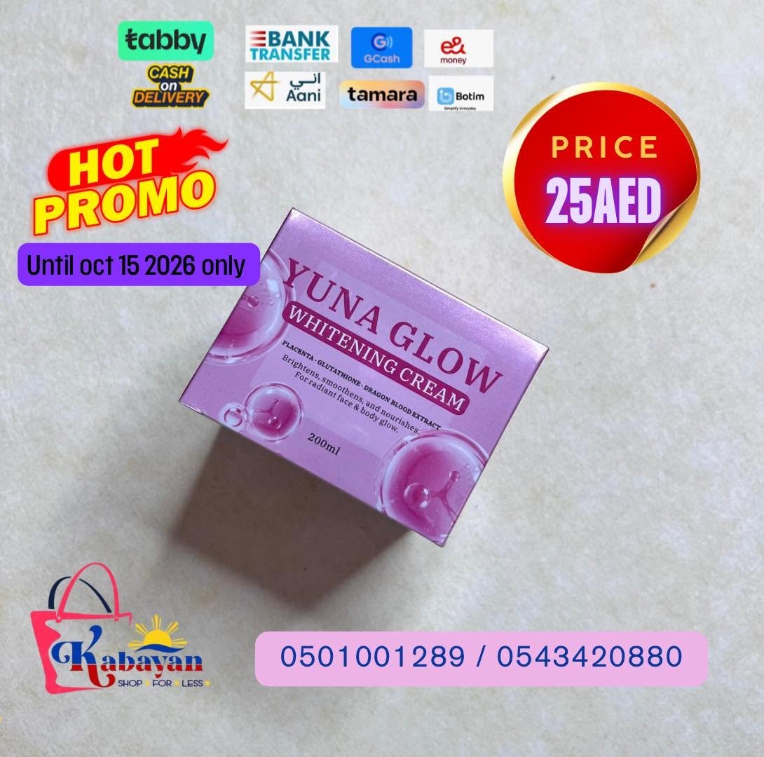 YUNA GLOW WHITENING CREAM