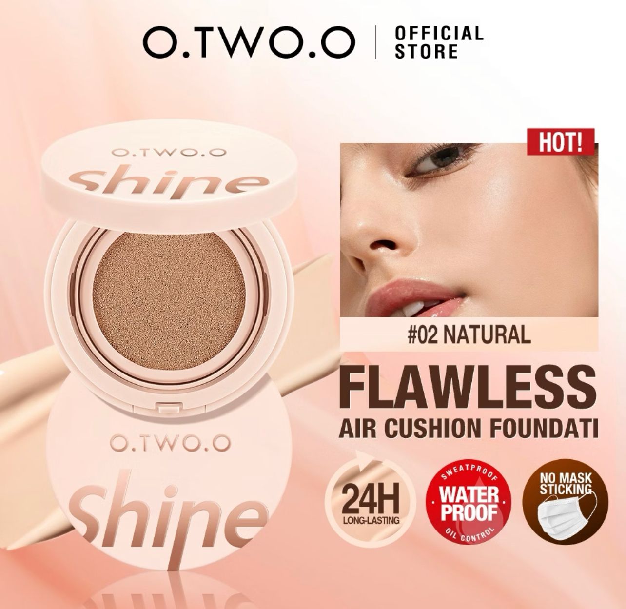 O.TWO.O - Air Cushion Bb Cream