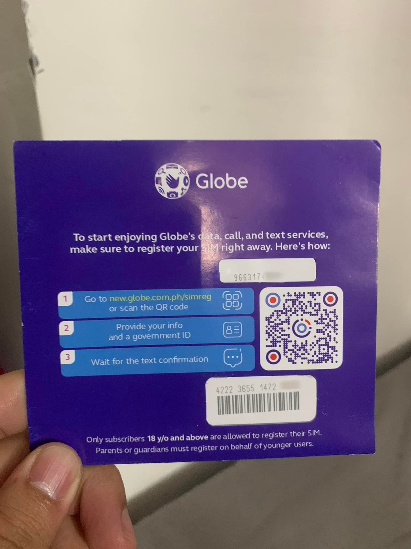 Globe Sim Card