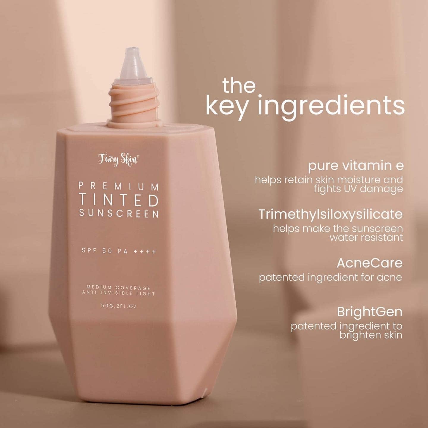 Fairy Skin - Premium Tinted Sunscreen