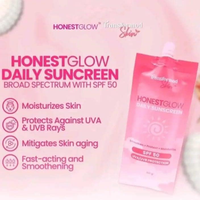 Transformed - HonestGlow Daily Sunscreen