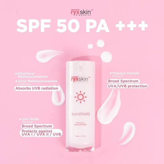 RyxSkin - Sunshield SPF 50 PA +++