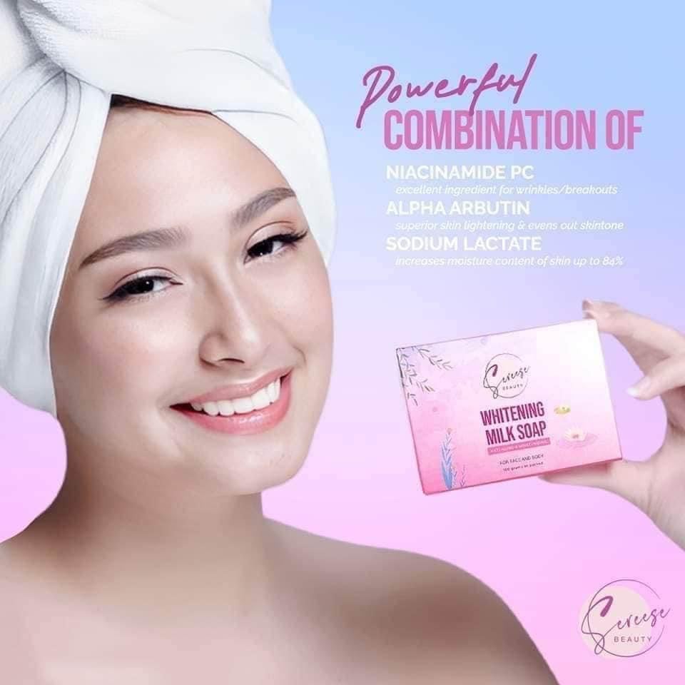 Sereese Beauty - Whitening Milk Soap