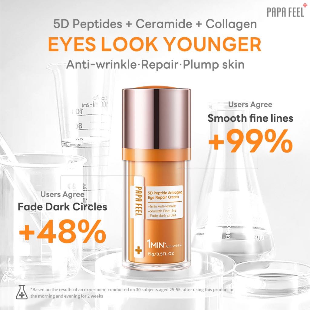 Papa Feel - 5D Peptide Anti-Aging Repair Eye Cream