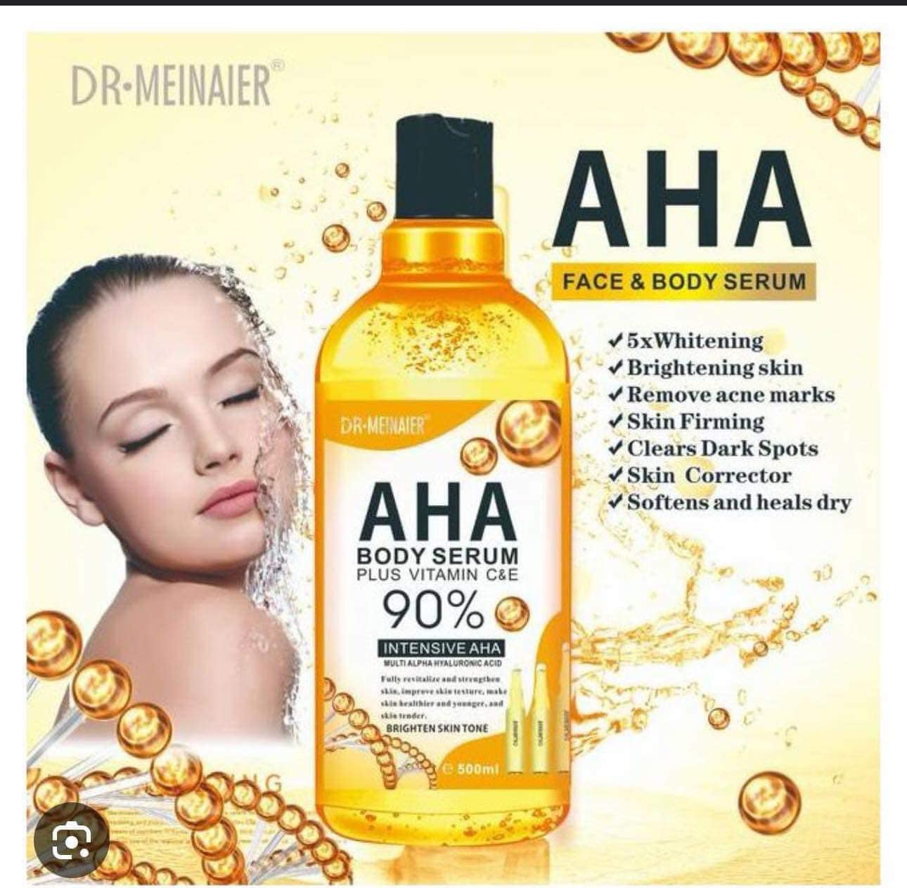 AHA - Body Serum Plus Vitamin C & E