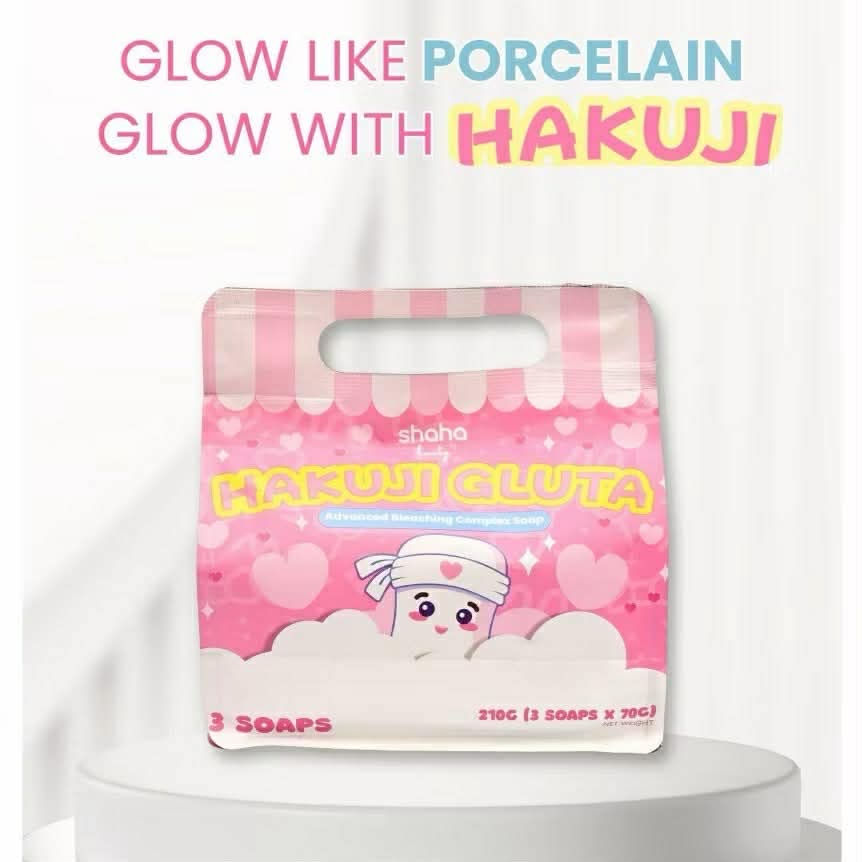 SHAHA BEAUTY HAKUJI SOAP + HAKUJI BLEACHING CREAM