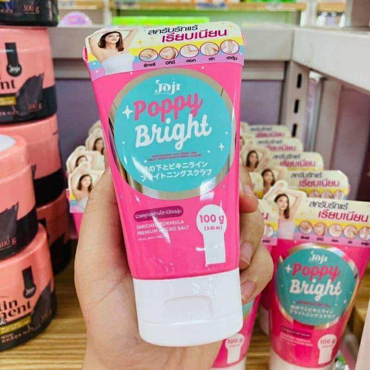 Joji - Poppy Bright Underarms and Bikini Line Scrub