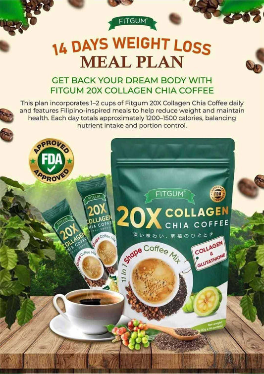 Fitgum - Collagen Chia Coffee