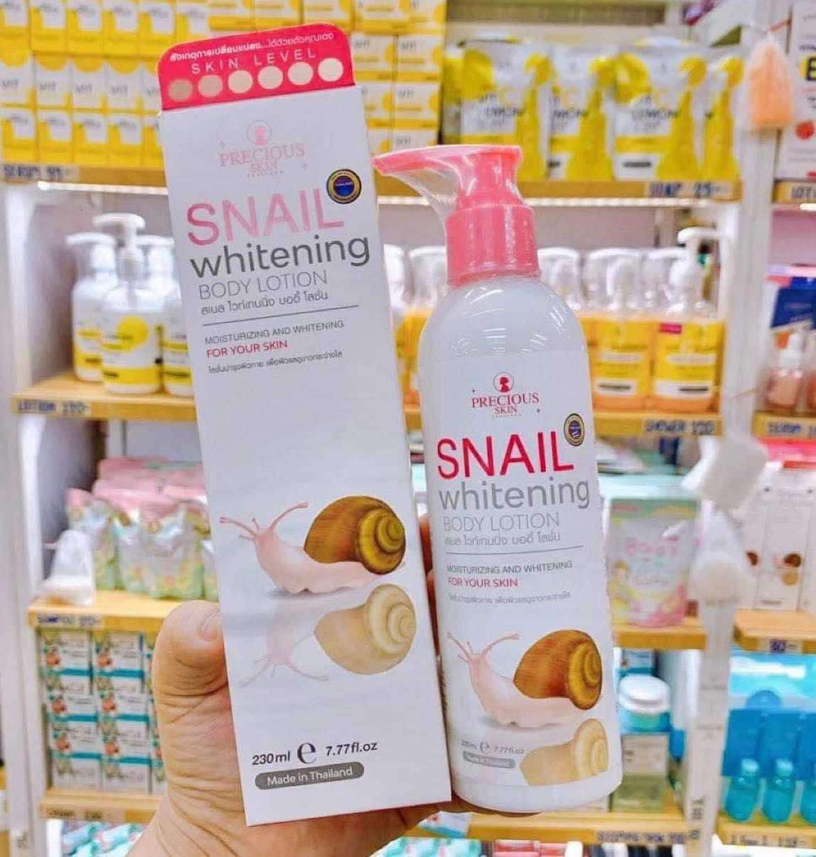 Precious Skin - Snail Whitening Body Lotion 230ml
