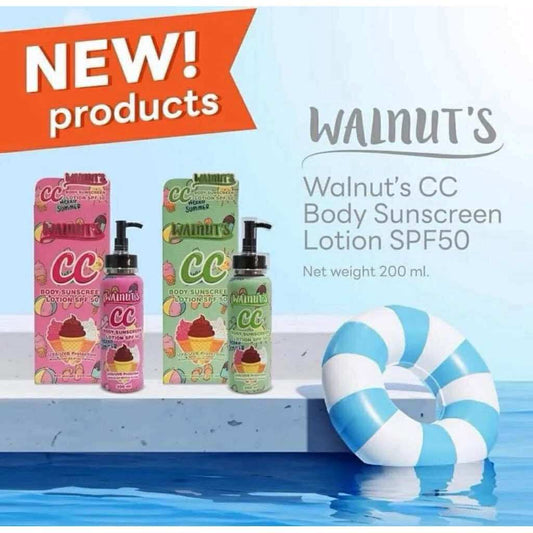 Walnut's - CC Body Sunscreen Lotion w/ SPF 50