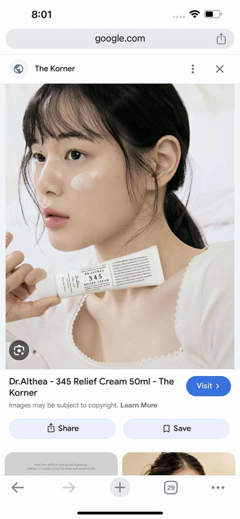 Dr Althea 345 Relief Cream