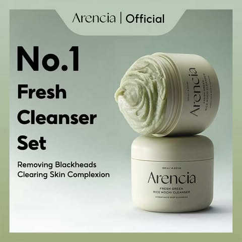 Arencia Korean Rice Mochi Face Cleanser