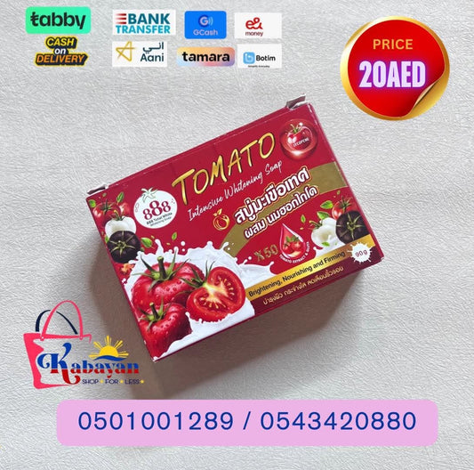 888 TOMATO INTENSIVE WHITENING SOAP