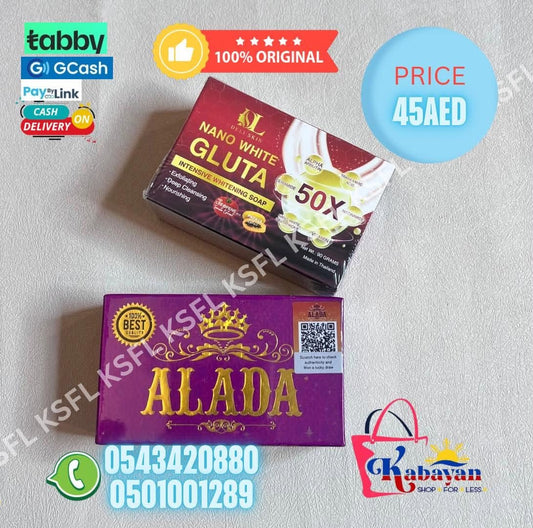 ALADA ORIGINAL SOAP + DELI SKIN NANO WHITE SOAP
