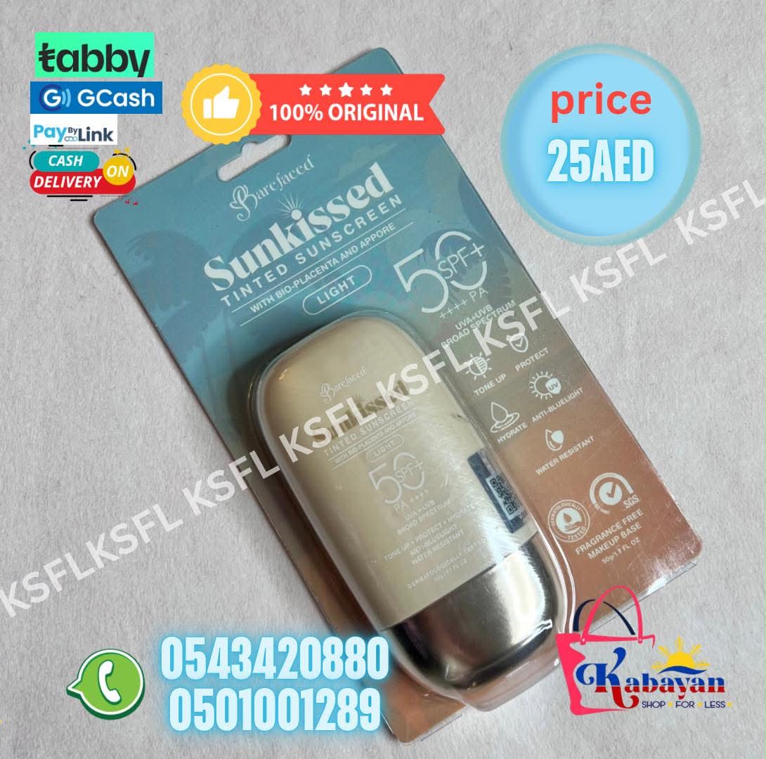 BAREFACED SUNKISSED TINTED SUNSCREEN (LIGHT)
