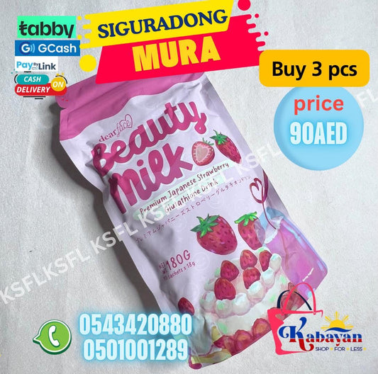 BEAUTY MILK PREMIUM JAPANESE STRAWBERRY