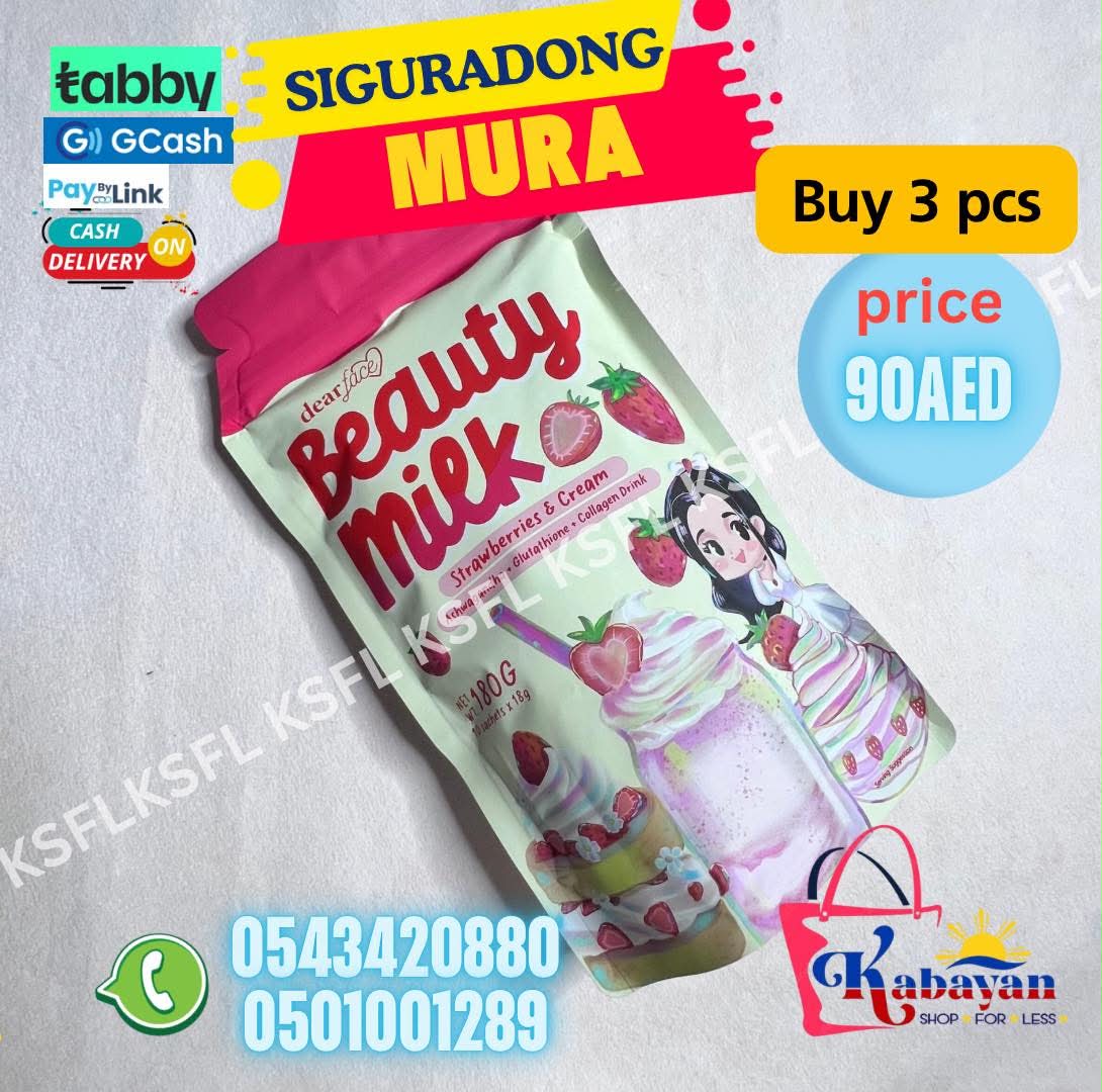 BEAUTY MILK STRAWBERRY & CREAM